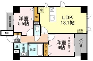 サンピタリア東船橋の物件間取画像